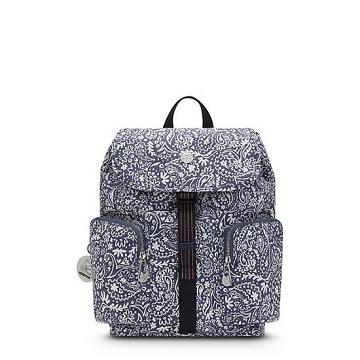 Kipling Anto Woodstock Rugzak Wit Blauw | België 1676SG